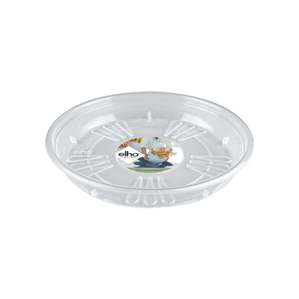 Uni-saucer Round 25cm in transparent
