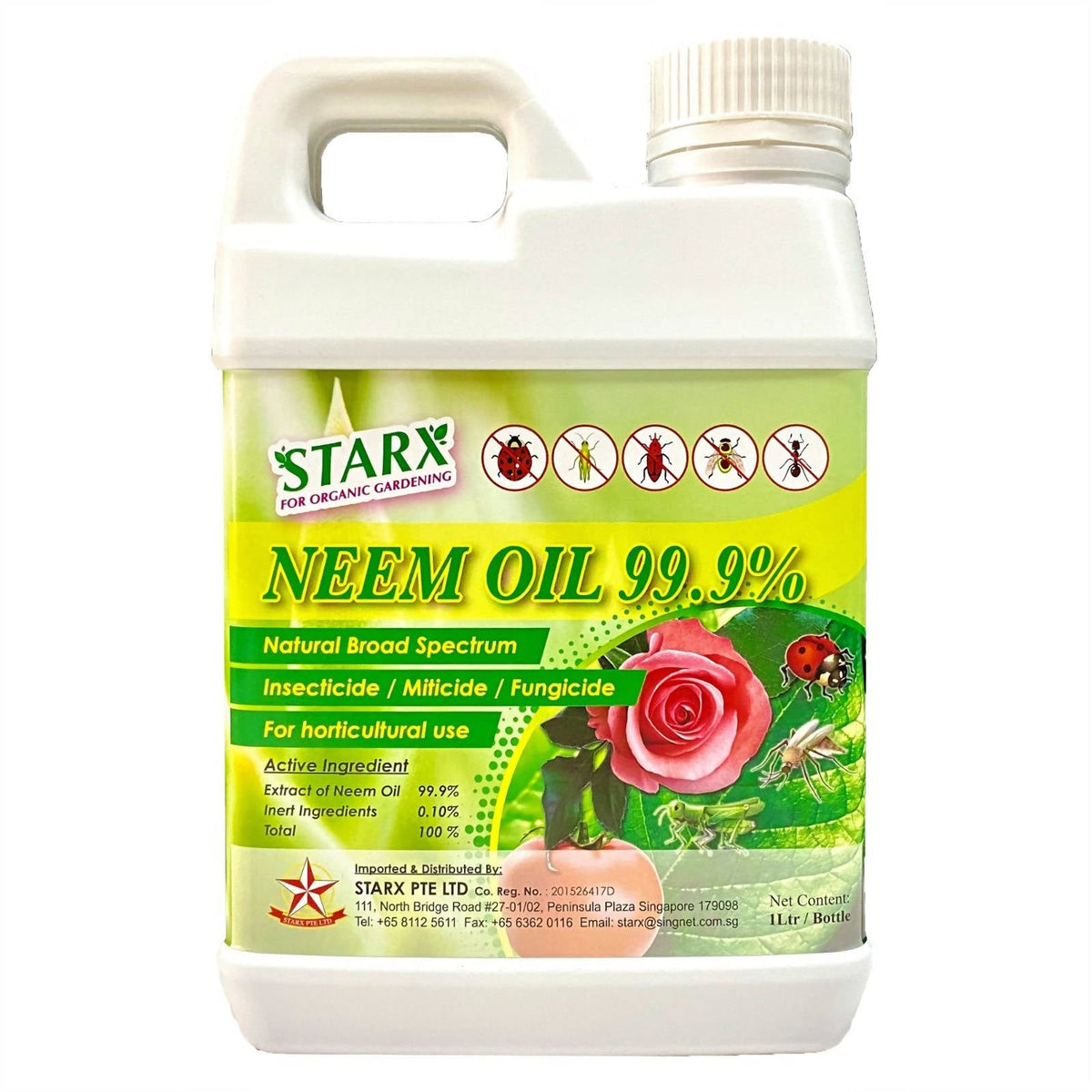STARX Neem Oil 99.9 Concentrate (1L) Noah Garden Centre