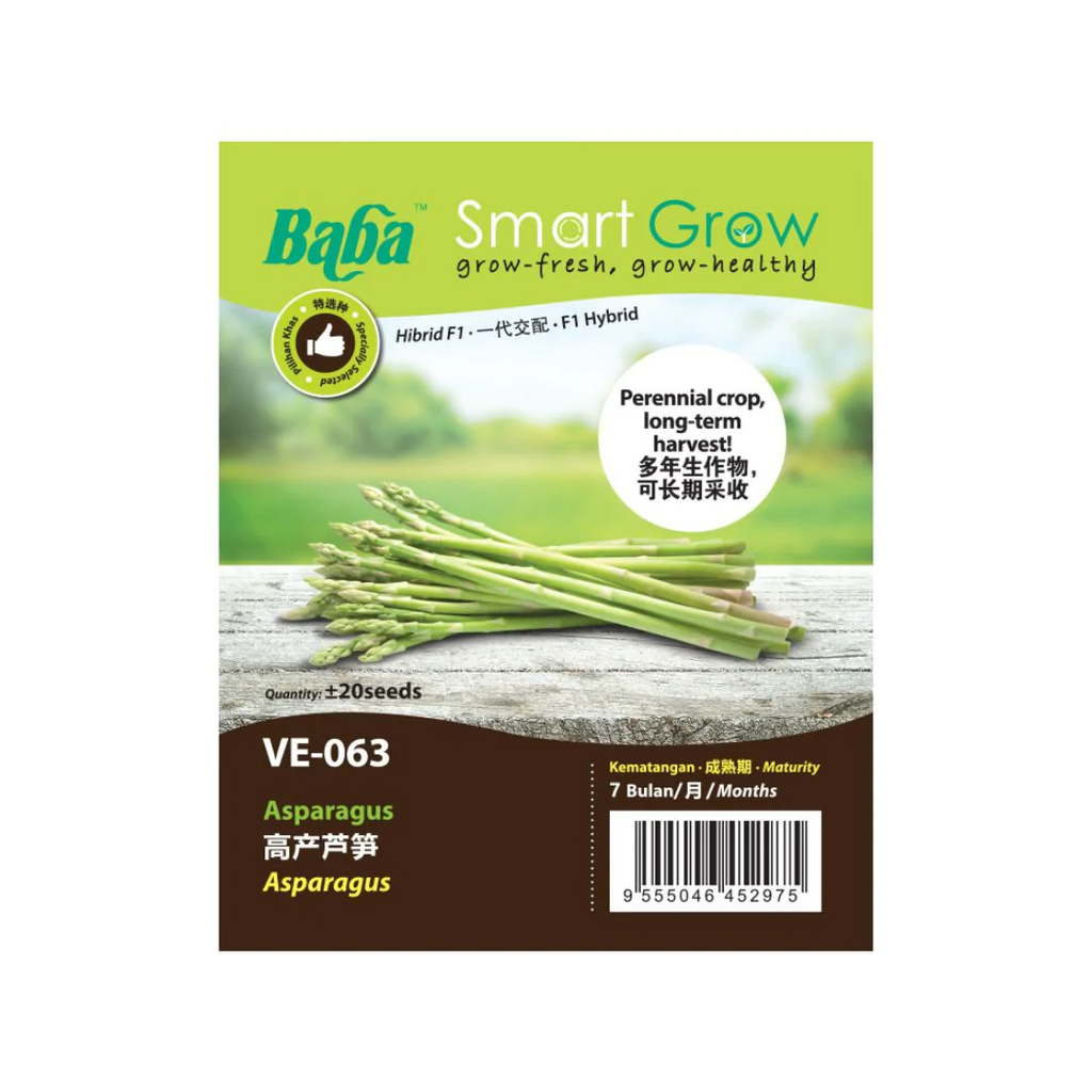 BABA Seed VE-063 Asparagus