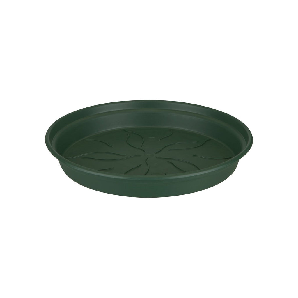 Green Basics Growpot 40cm in Leaf Green with 34cm Saucer