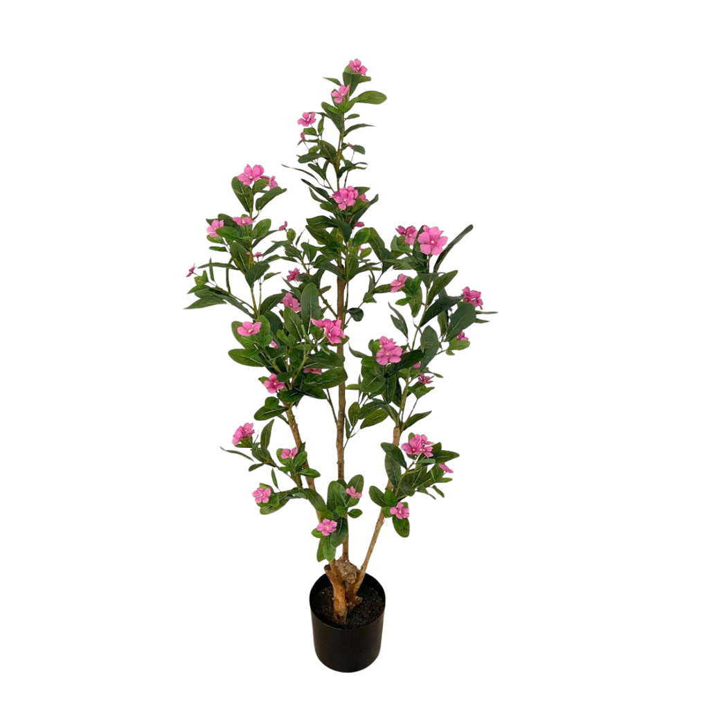 Artificial Periwinkle, Pink Flowers (1.20mH)