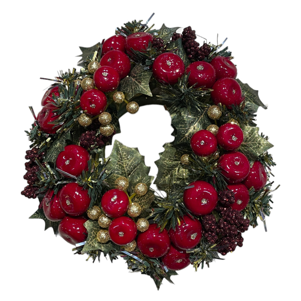Mini Artificial Wreath with Berries