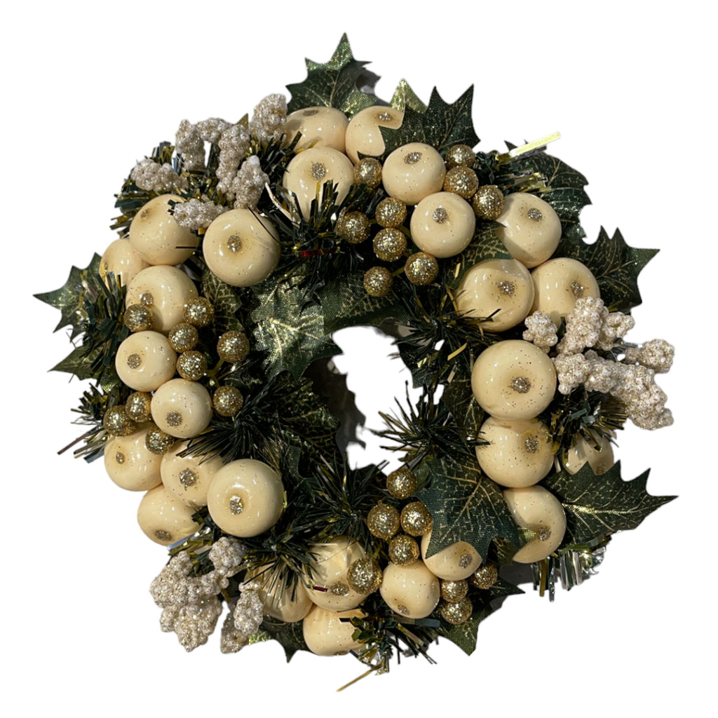 Mini Artificial Wreath with Berries
