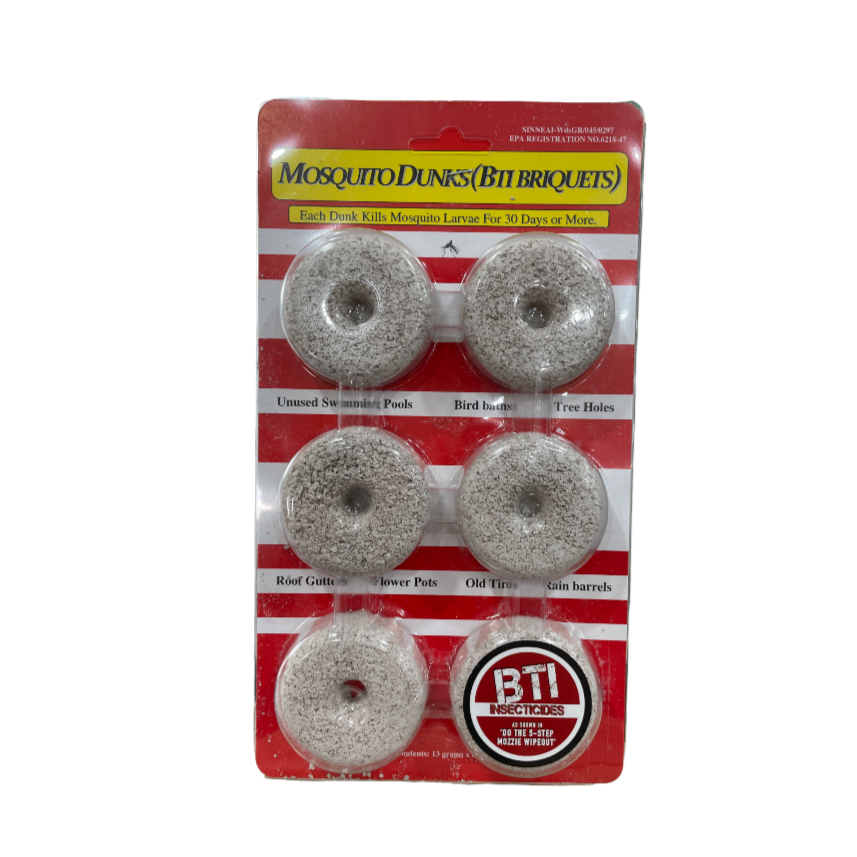 Bti online mosquito dunks