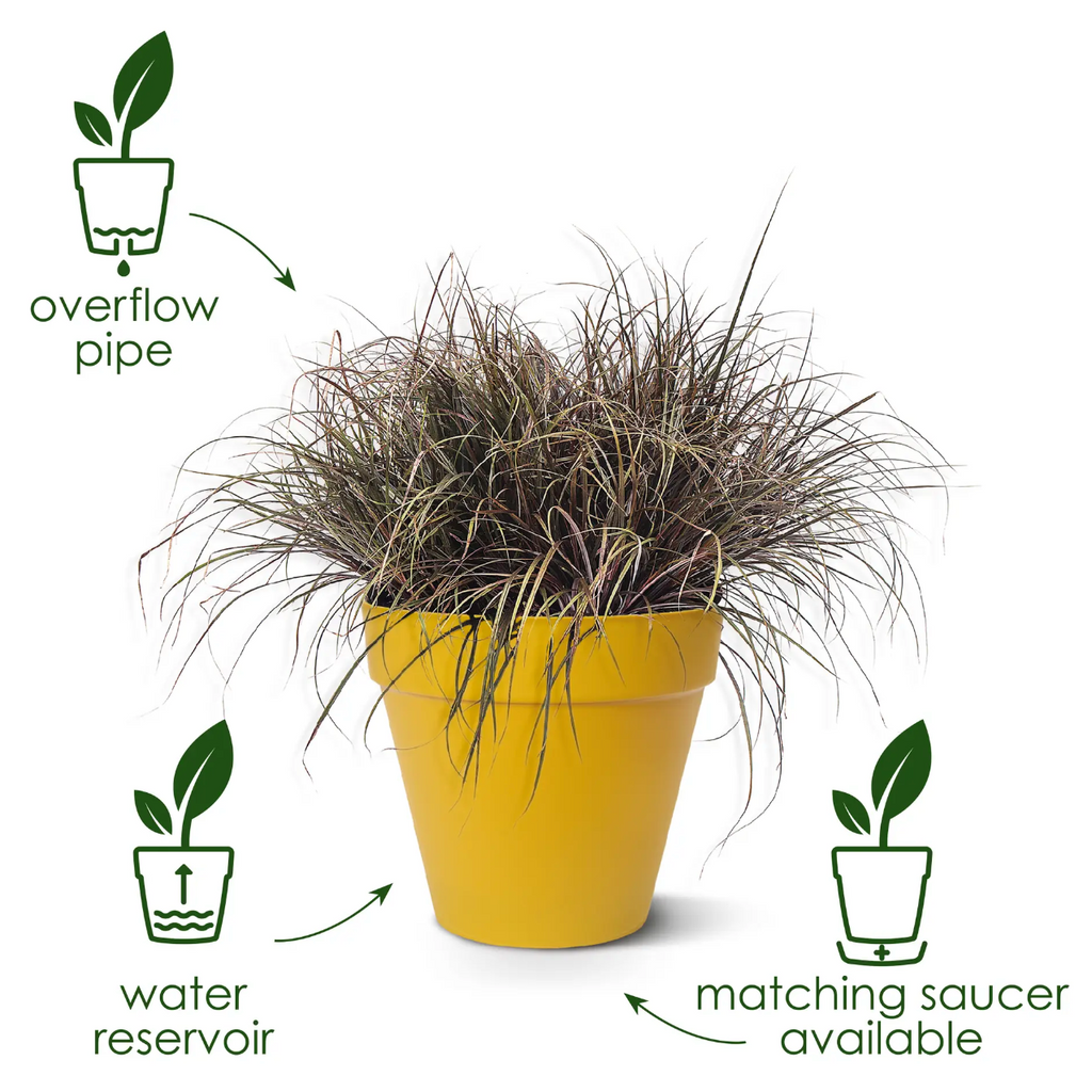 Rosemary in Warm Grey Loft Urban Round with saucer (0.35m)