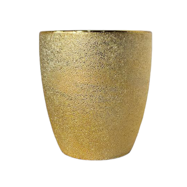 Gold Textured Pot