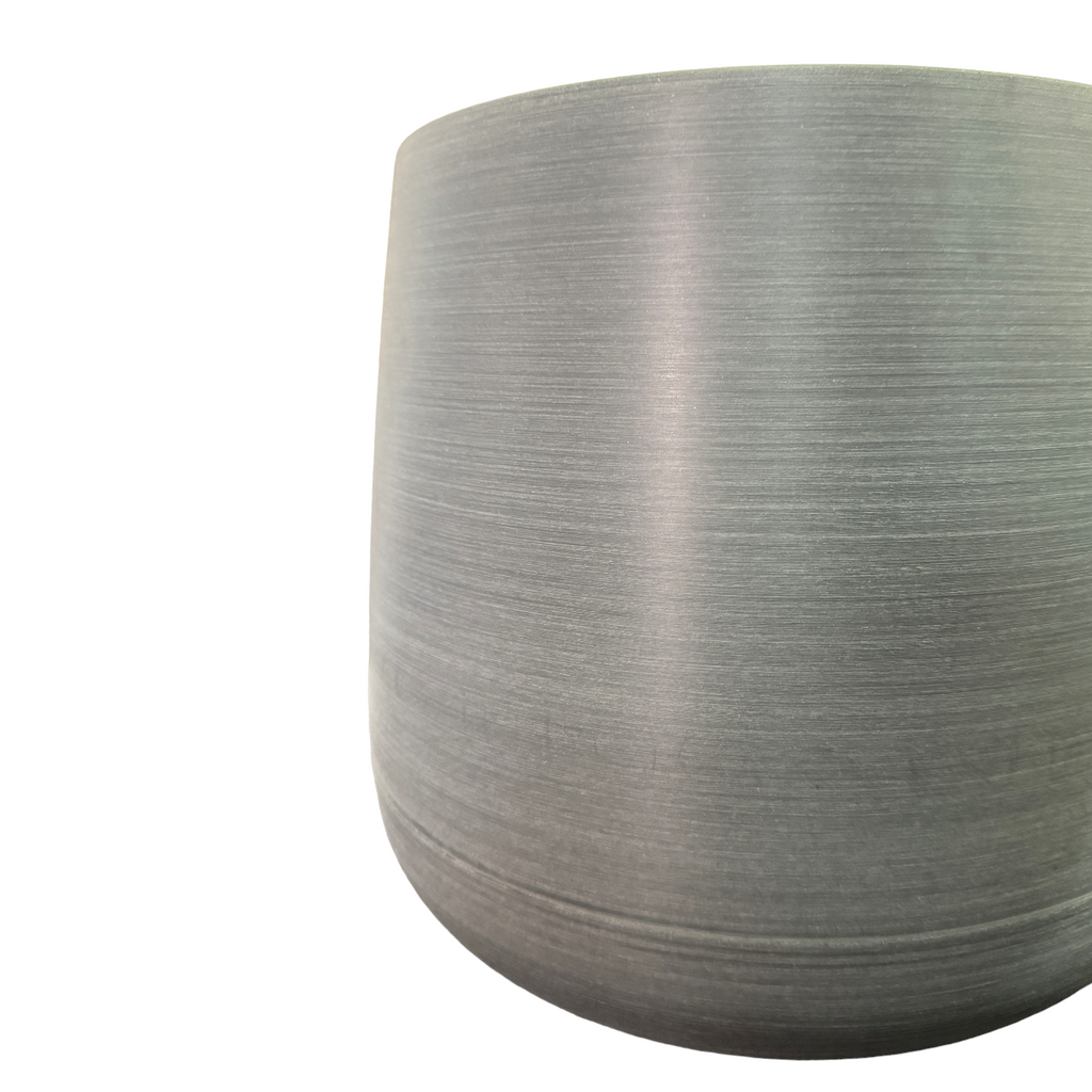 Grey Orb Pot