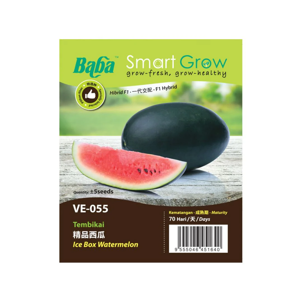 BABA Seed VE-055 F1 Ice Box Watermelon