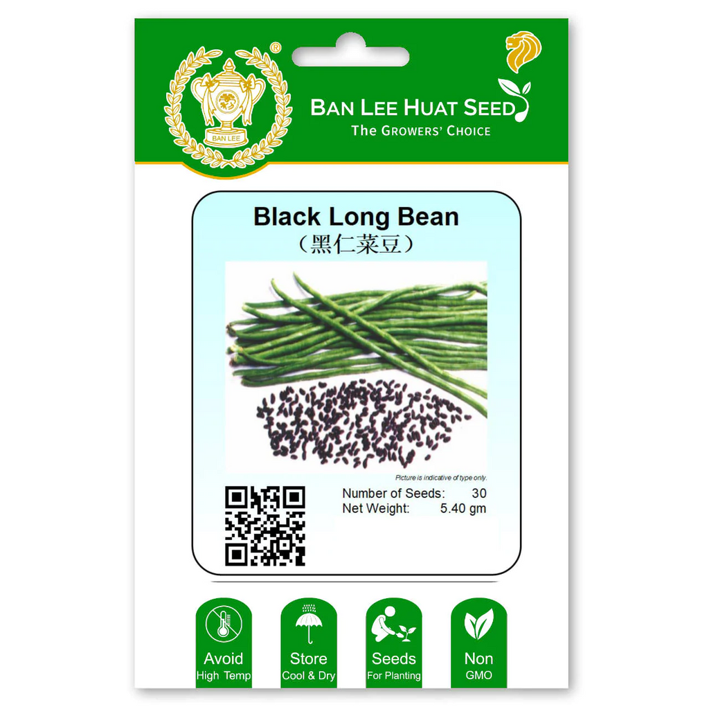 BAN LEE HUAT Seed HB02 Black Long Bean