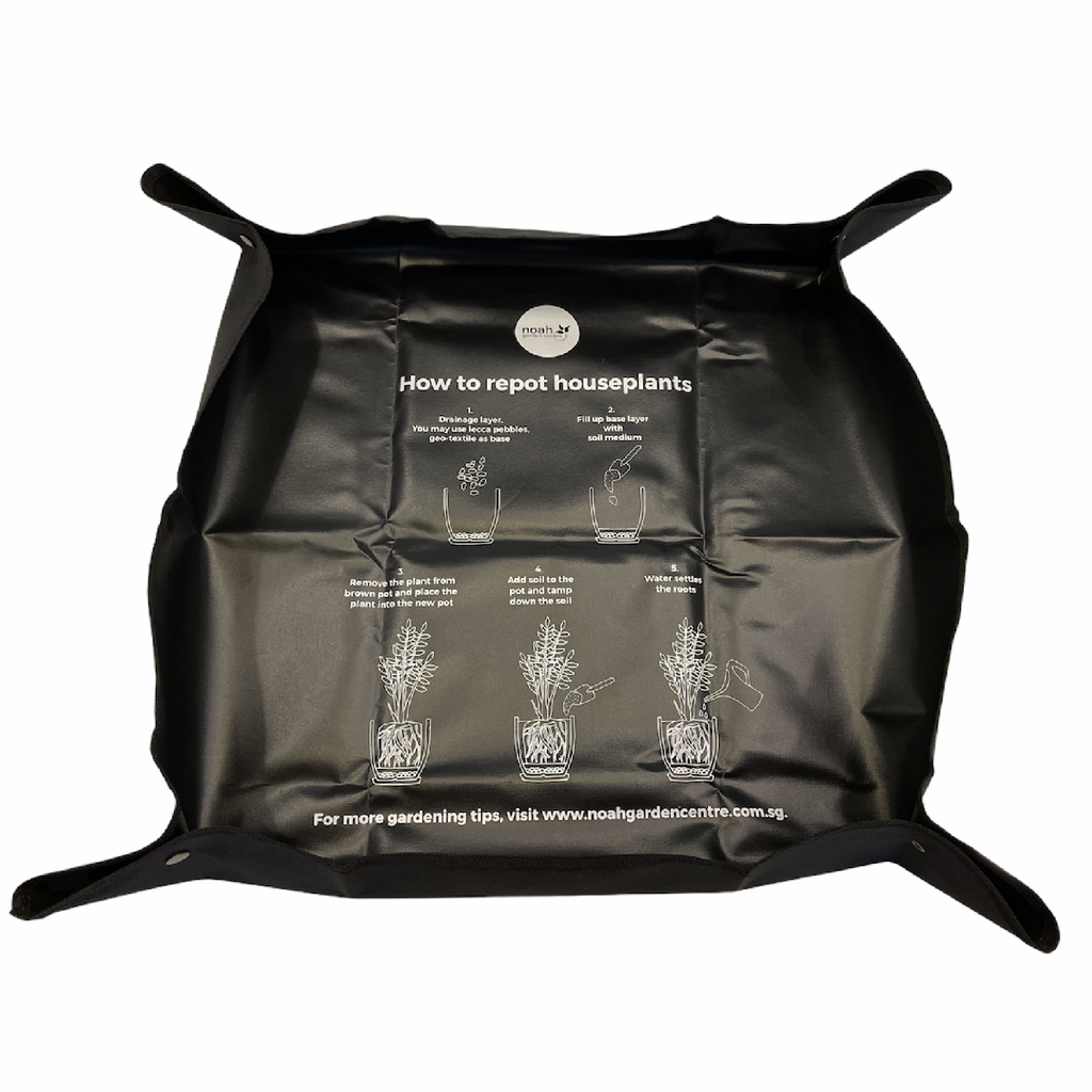 Gardening Mat with Repotting Guide