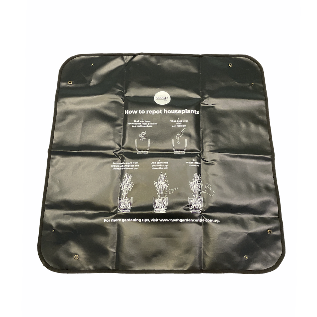 Gardening Mat with Repotting Guide