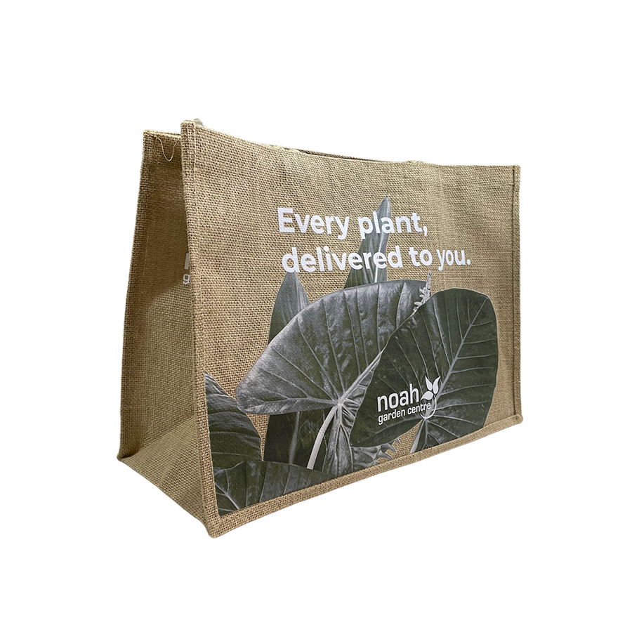 Fit'em All Bag, Eco-Friendly Jute Tote Bag