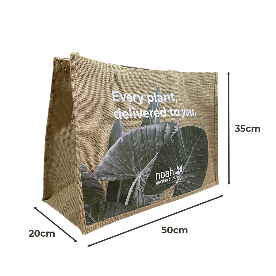Fit'em All Bag, Eco-Friendly Jute Tote Bag