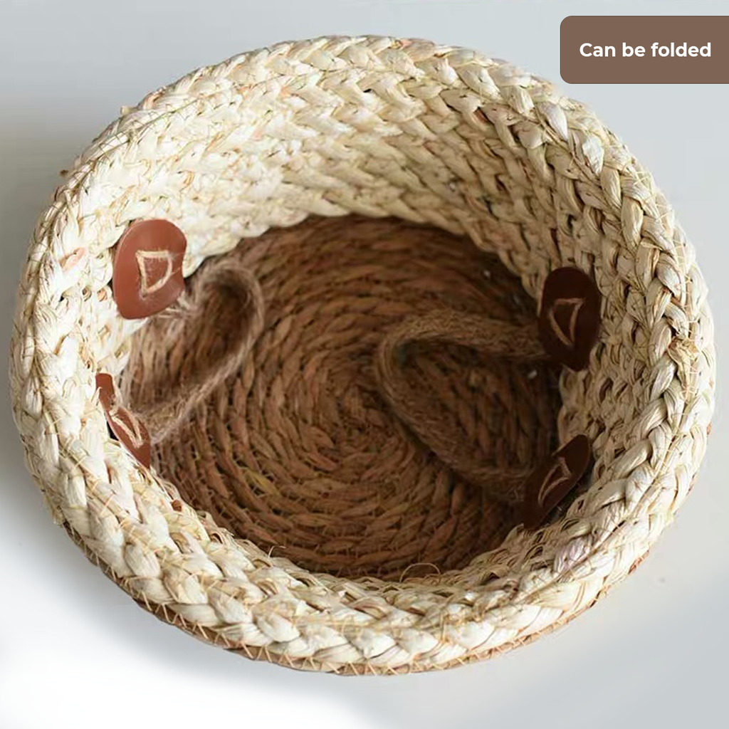 Kraft Basket in Half Brown, L size