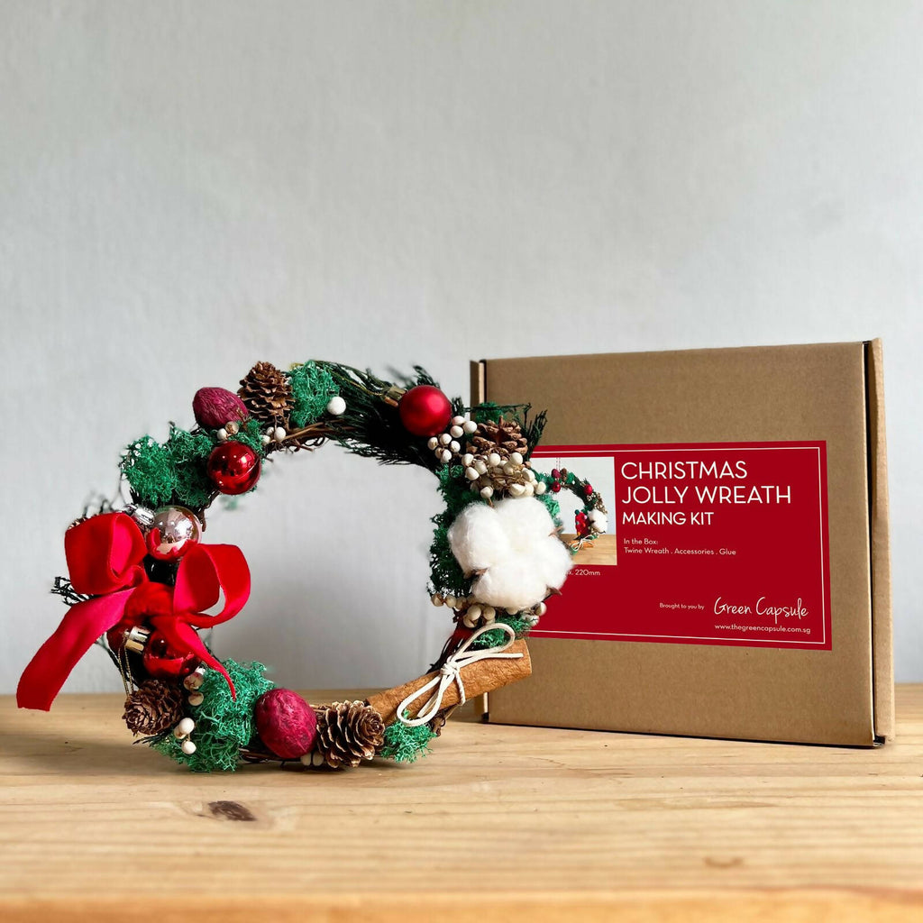 Christmas Jolly Wreath DIY Kit