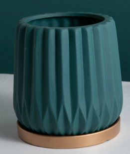 Gabriel Planter in Forest Green