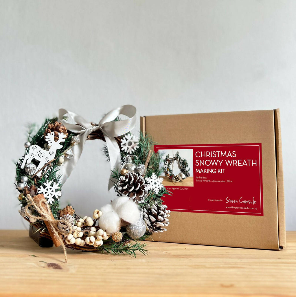 Christmas Snowy Wreathe DIY Kit