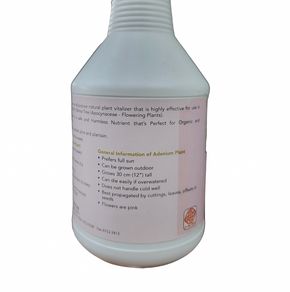 HB-101 Plant Vitalizer Great for Adenium RTS (500ml)