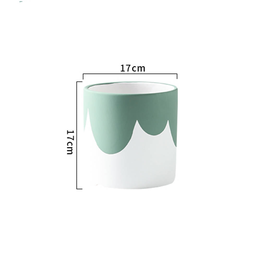 Kola Planter in Green
