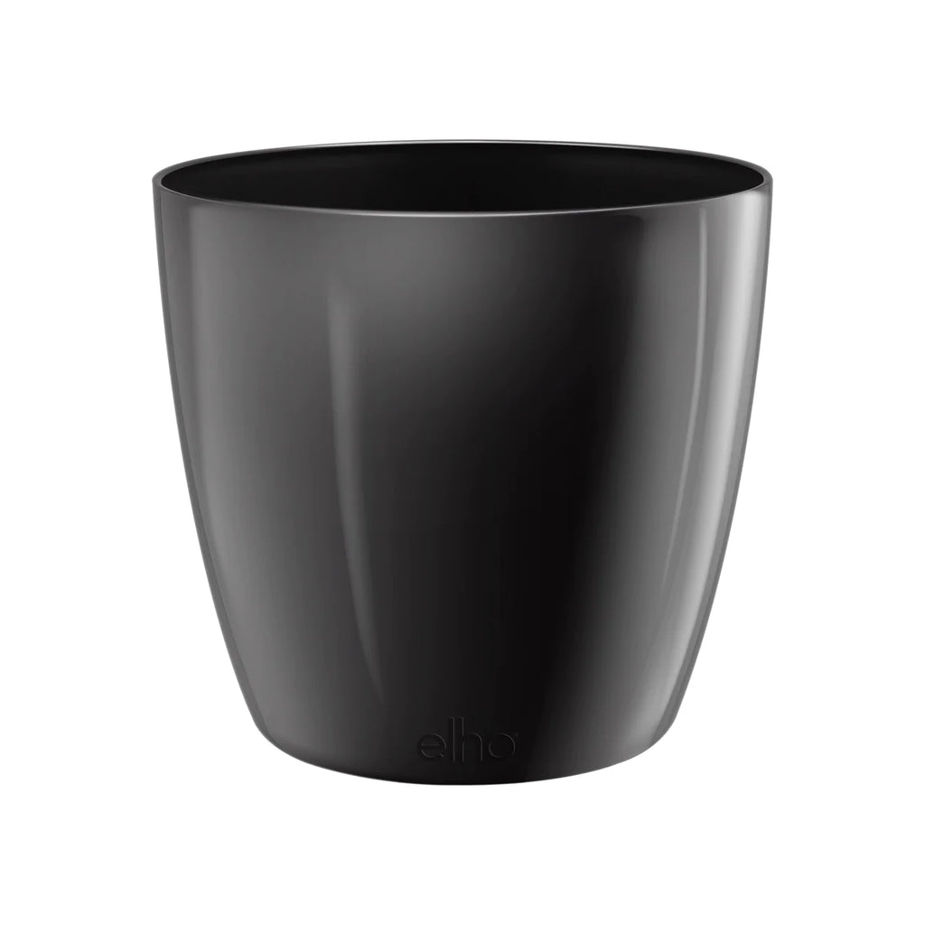 Yellow Palm in Metallic Black Brussels Diamond Round 30cm (1.2m)