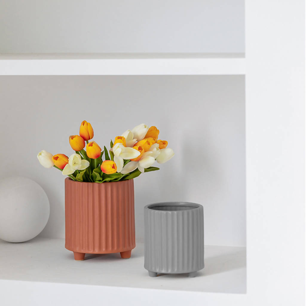 Lagome Planter in Grey