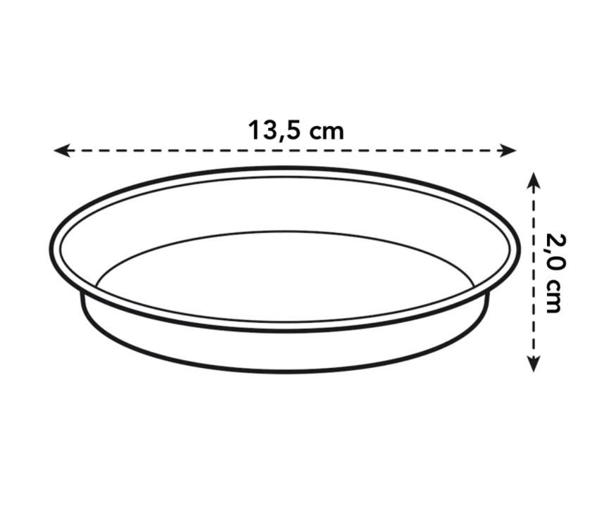 Green Basics Saucer 14cm in Mild Terra