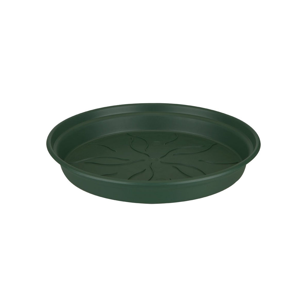Green Basics Growpot 17cm in Leaf Green with 14cm Saucer