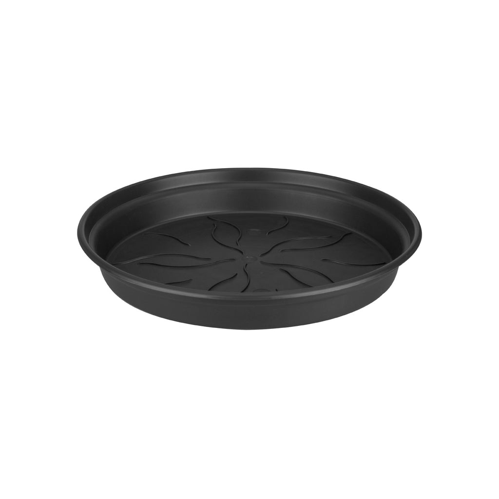 Green Basics Growpot 11cm in Living Black with 10cm Saucer