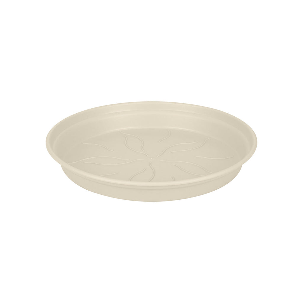 Green Basics Growpot 11cm in Cotton White with 10cm Saucer