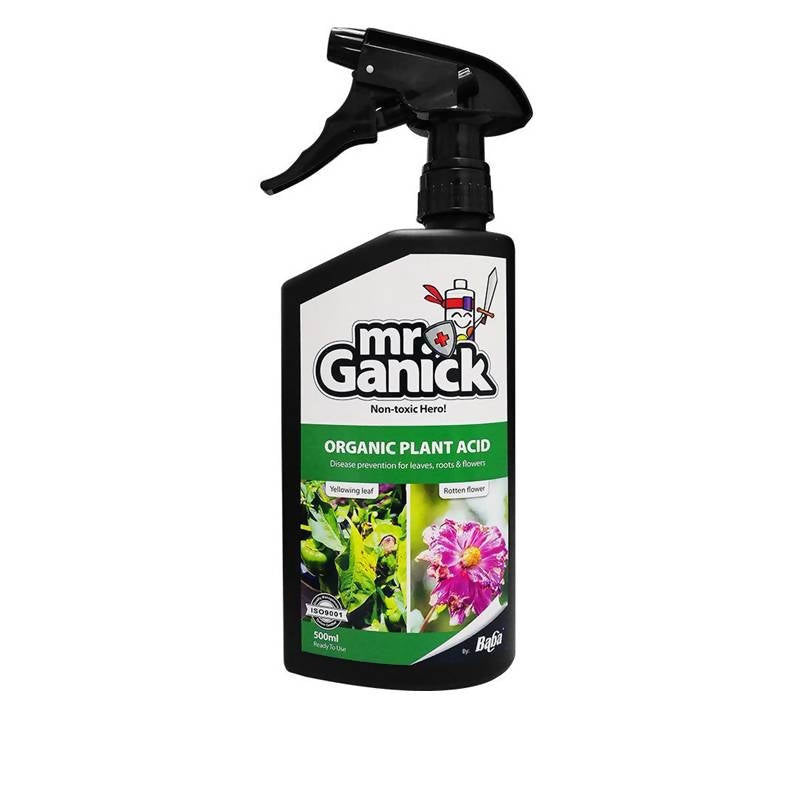 Mr Ganick Organic Plant Acid by Baba, Natural Pesticide and Fungicide (500ml)