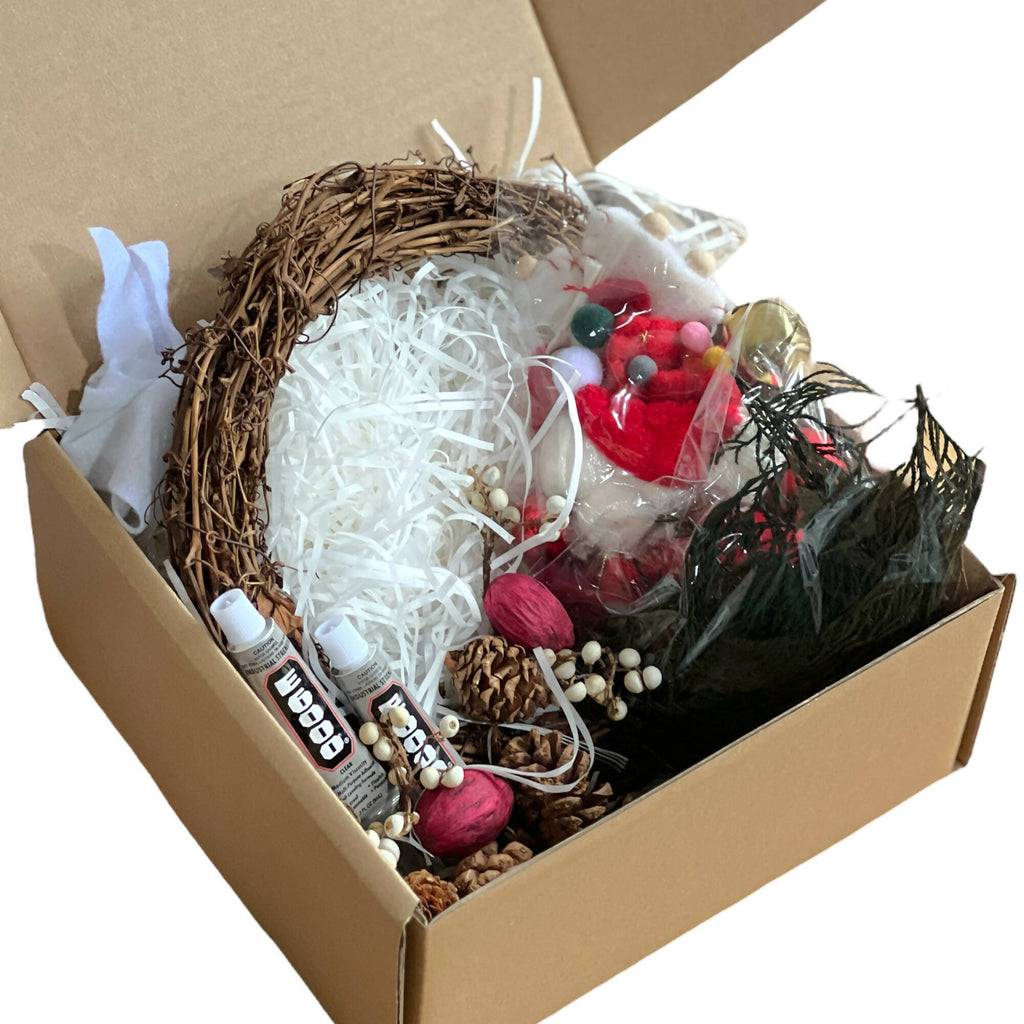 Christmas Jolly Wreath DIY Kit