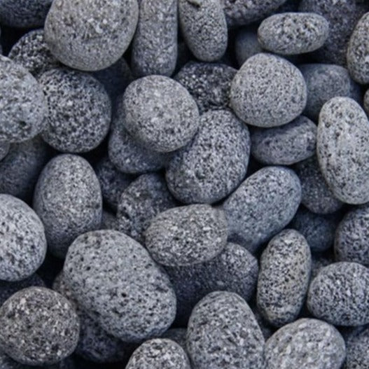Charcoal Lava Pebbles