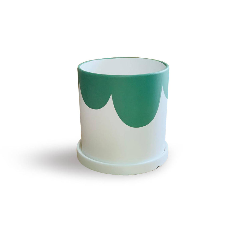 Kola Planter in Green