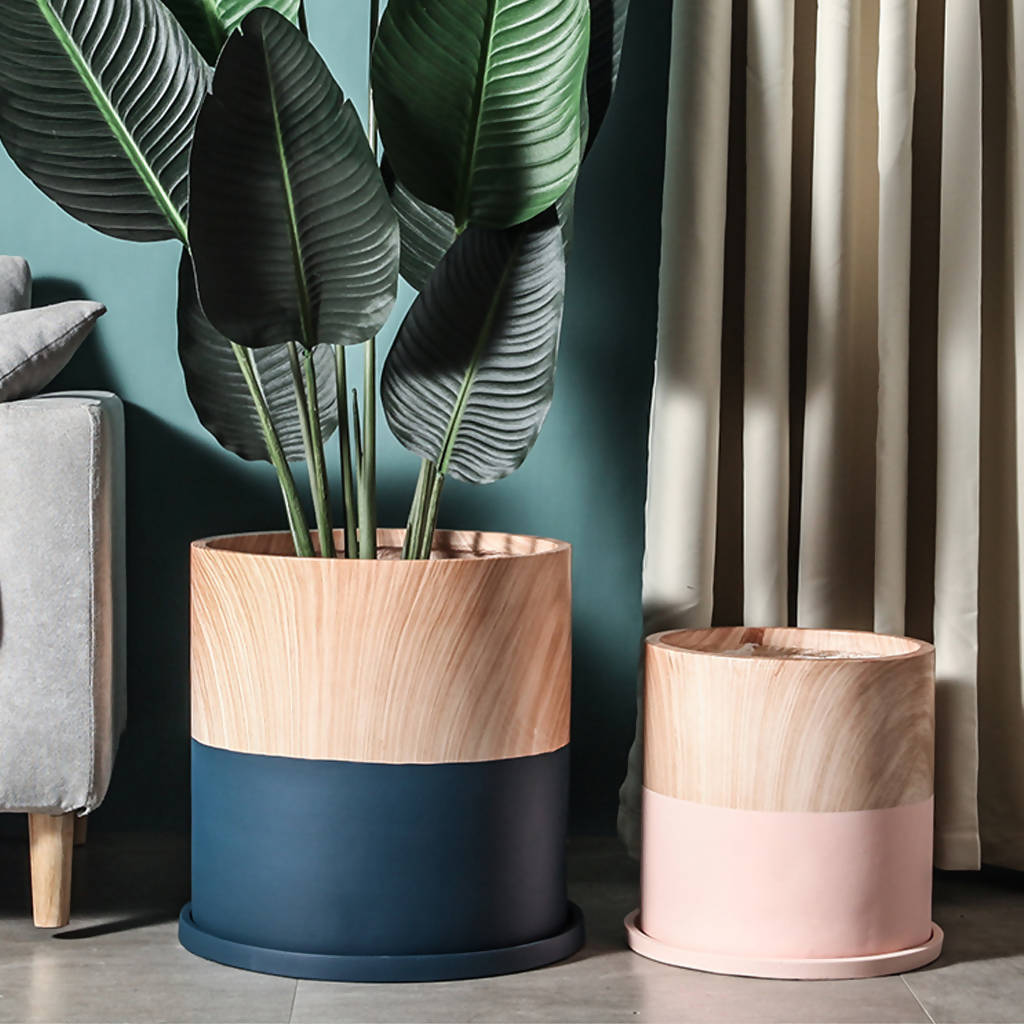 Woody Pot in Pink