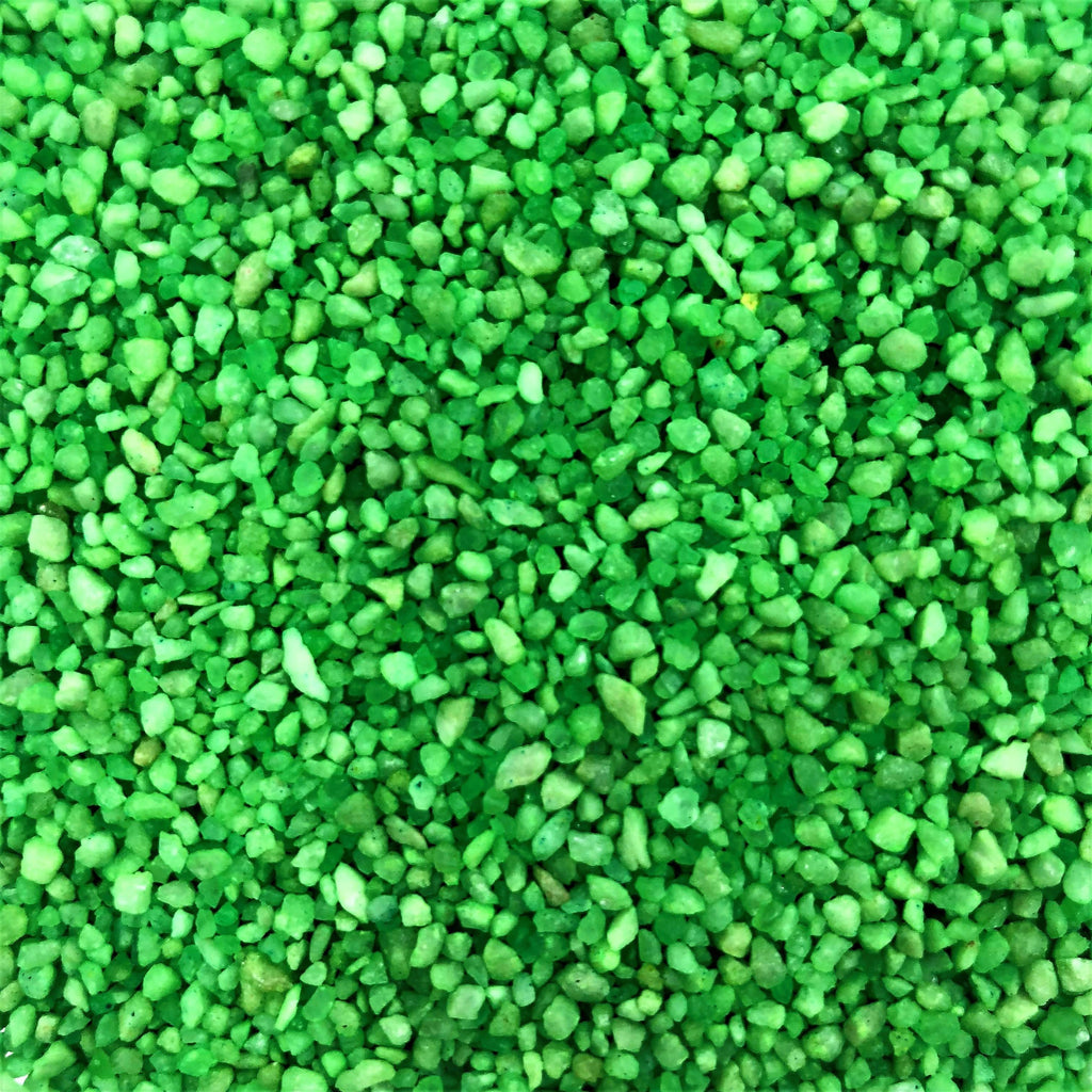 Decorative Colour Sand, Green (0.5L)