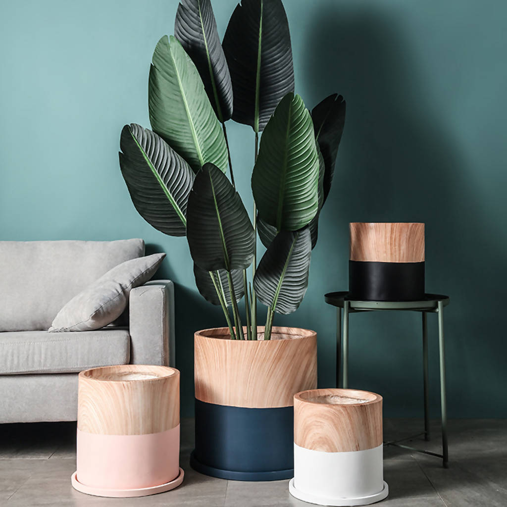Woody Pot in Pink