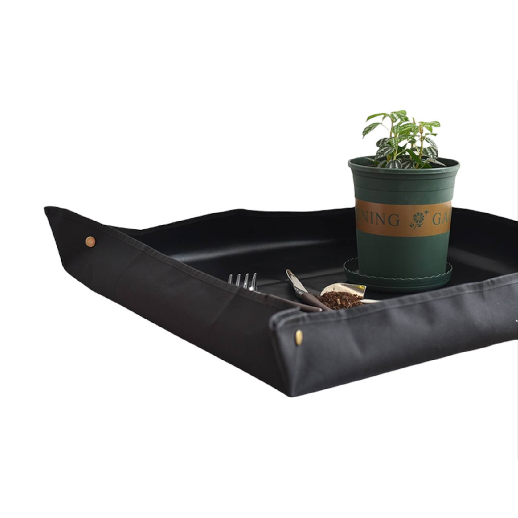 Waterproof Gardening Mat in Black, Plant Repotting Mat