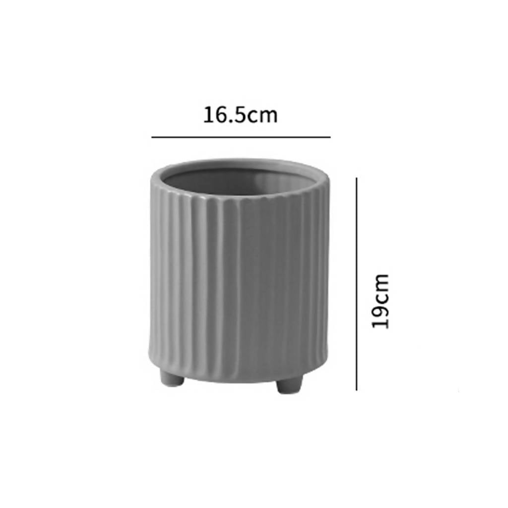 Lagome Planter in Grey