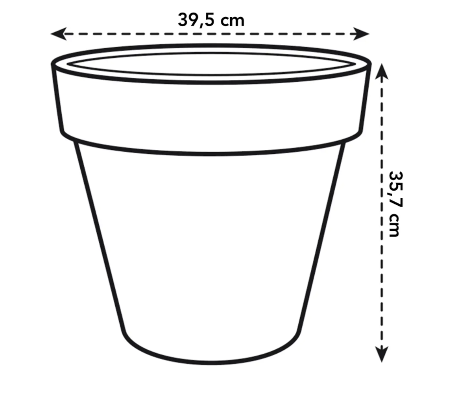 Pure Round 40cm in White