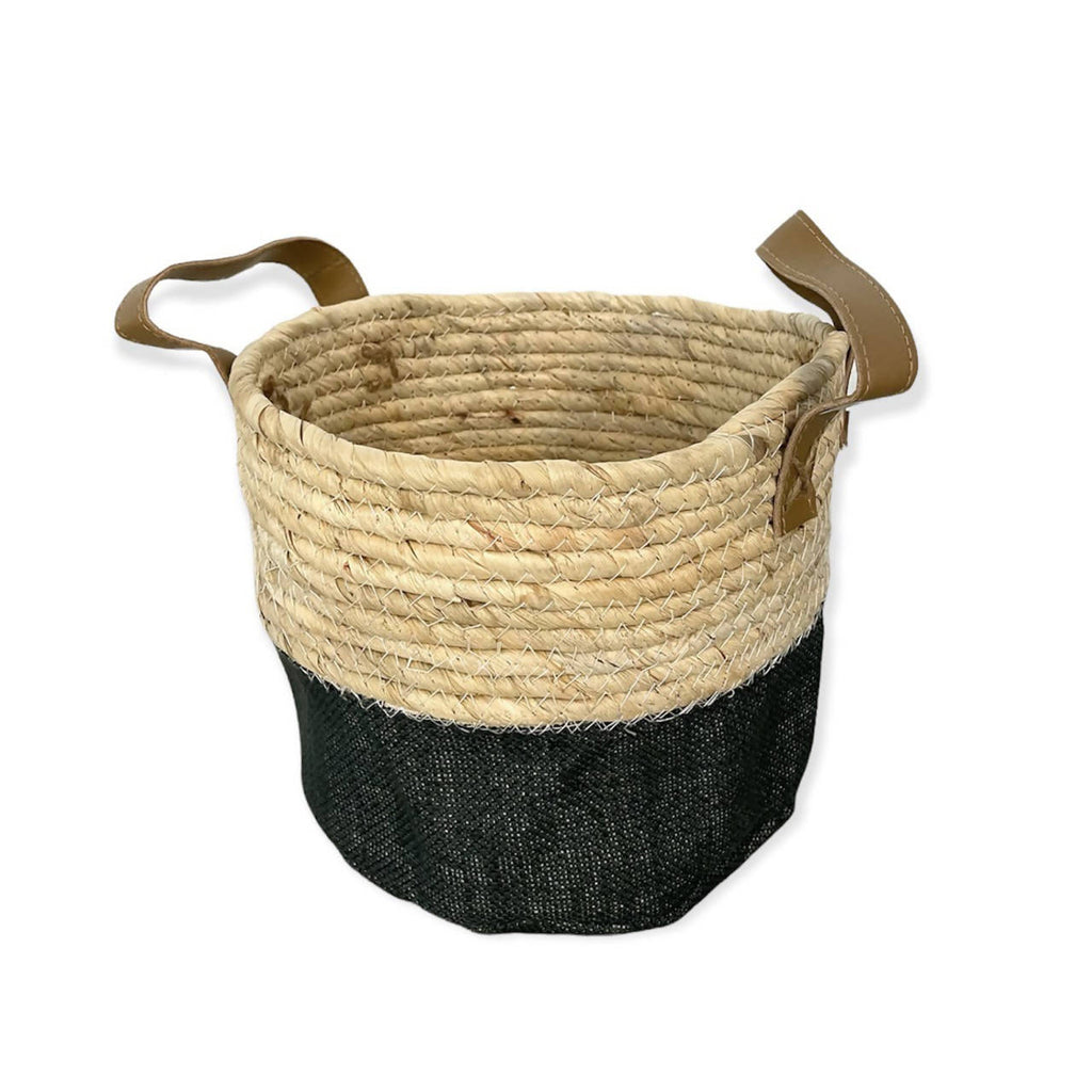 Brown & Blue Foldable Basket