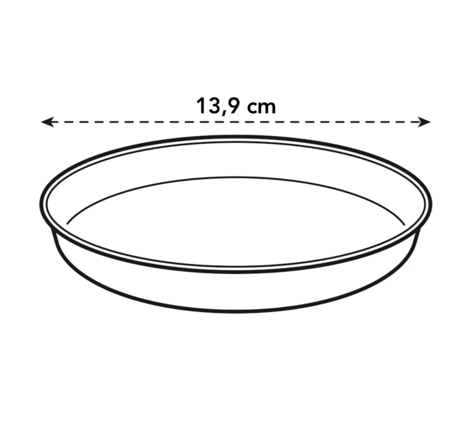 Loft Urban Round 20 in White with 14cm saucer