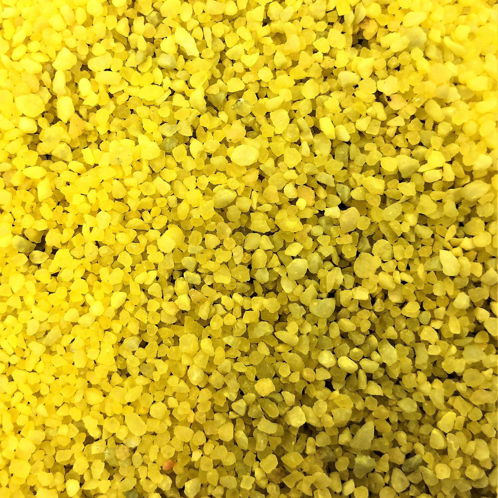 Decorative Colour Sand, Yellow (0.5L)